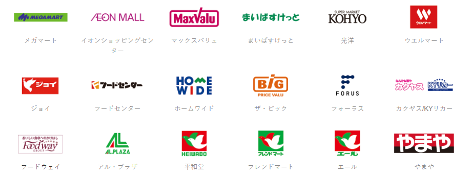 「メルペイ」が使えるスーパーをまとめてみた